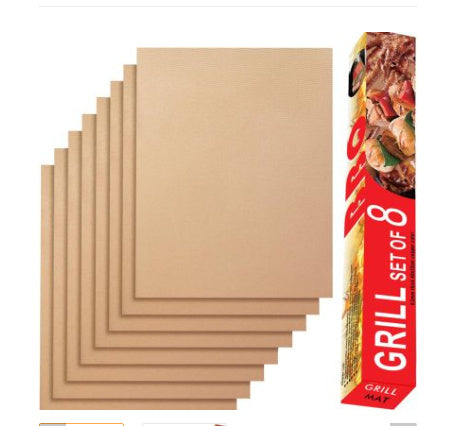 Reusable Non-Stick Barbeque Baking Sheets