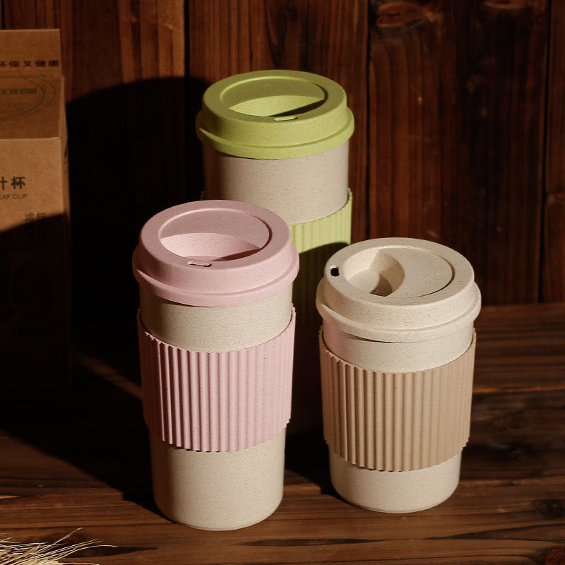 Reusable Wheat Straw Coffee & Tea Cup