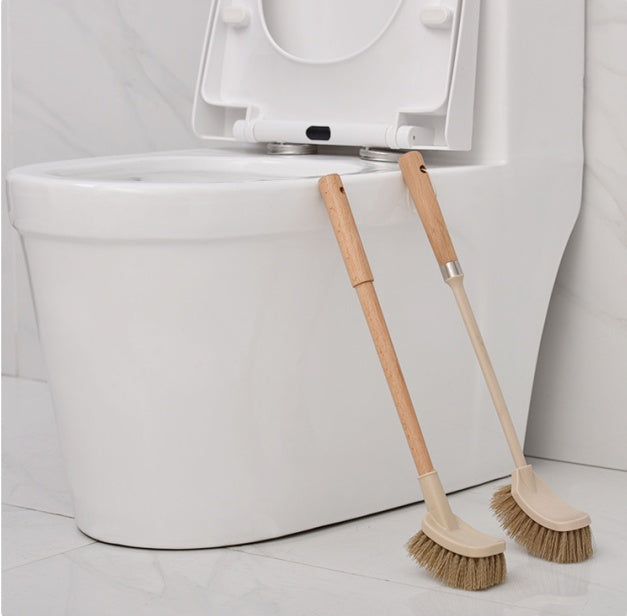 Wooden Handle Toilet & Cleaning Brush
