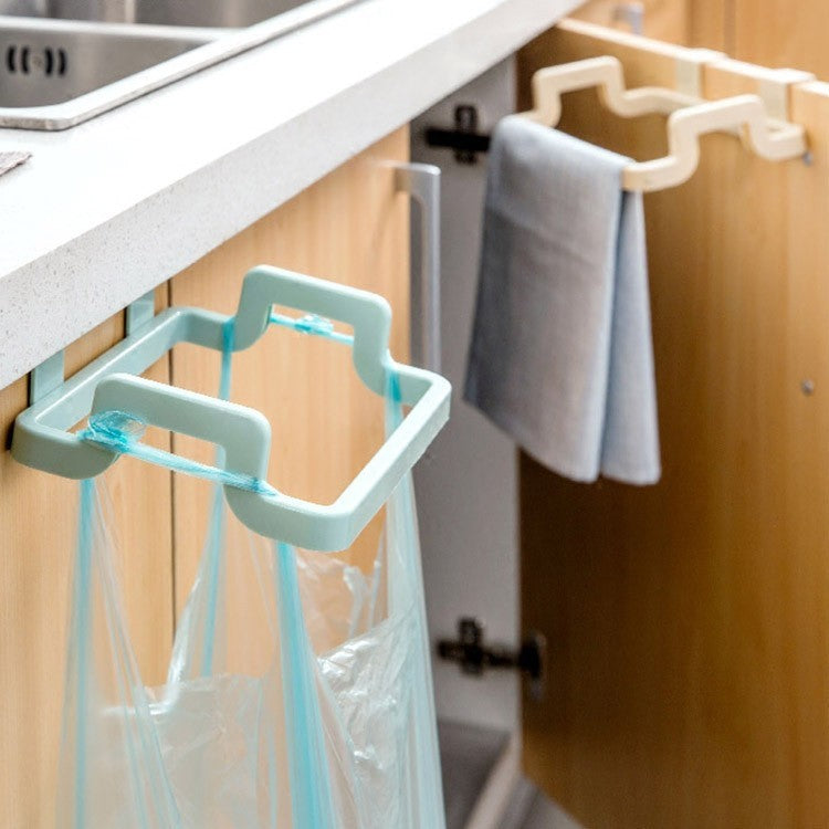 Eco-Friendly Cabinet Trash Bag Holder