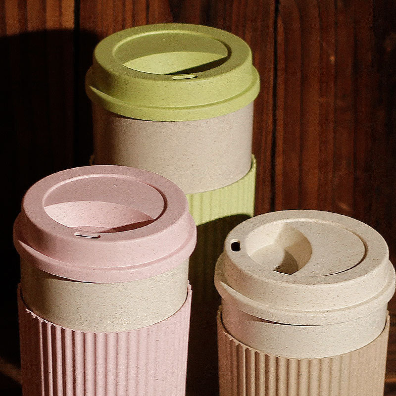 Reusable Wheat Straw Coffee & Tea Cup