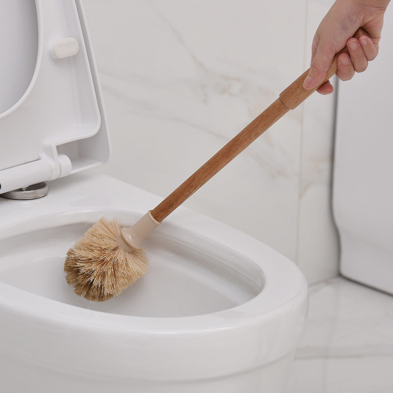 Wooden Handle Toilet & Cleaning Brush