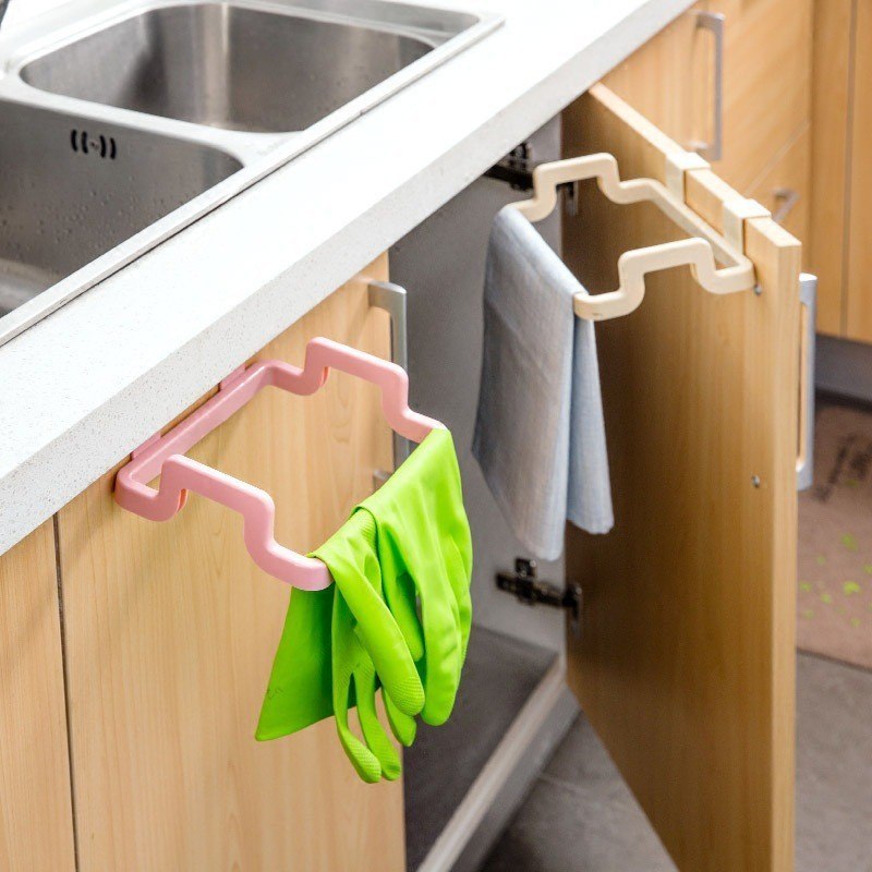 Eco-Friendly Cabinet Trash Bag Holder