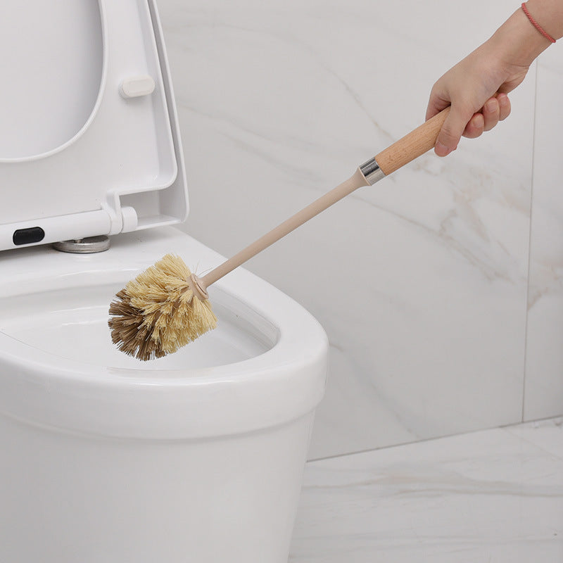 Wooden Handle Toilet & Cleaning Brush