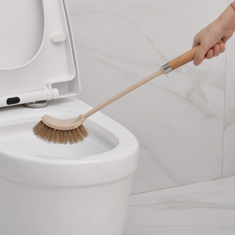 Wooden Handle Toilet & Cleaning Brush