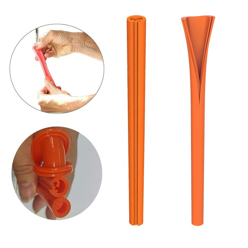 Reusable Silicone Buckle Straw