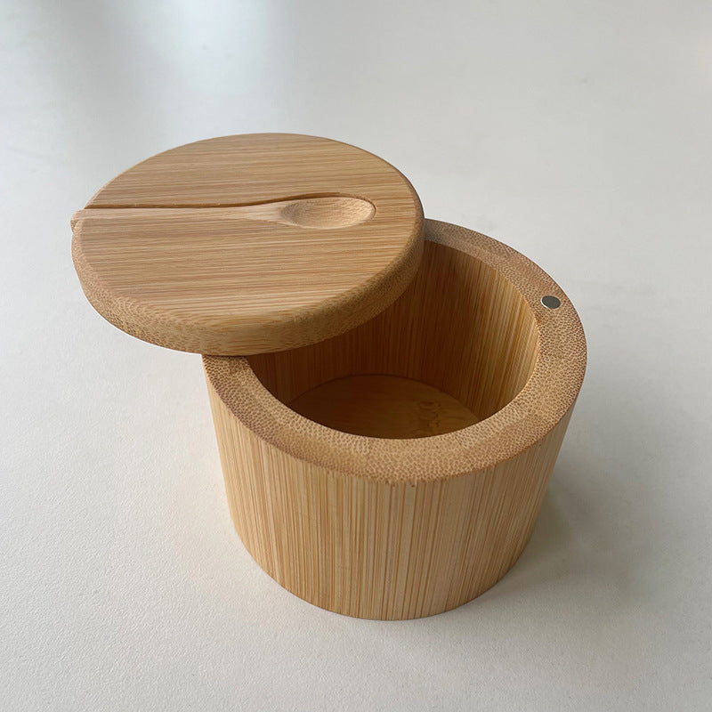 Bamboo Salt Jar & Seasoning Box