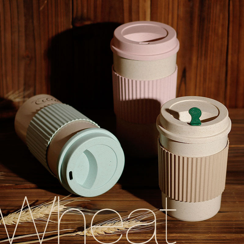 Reusable Wheat Straw Coffee & Tea Cup