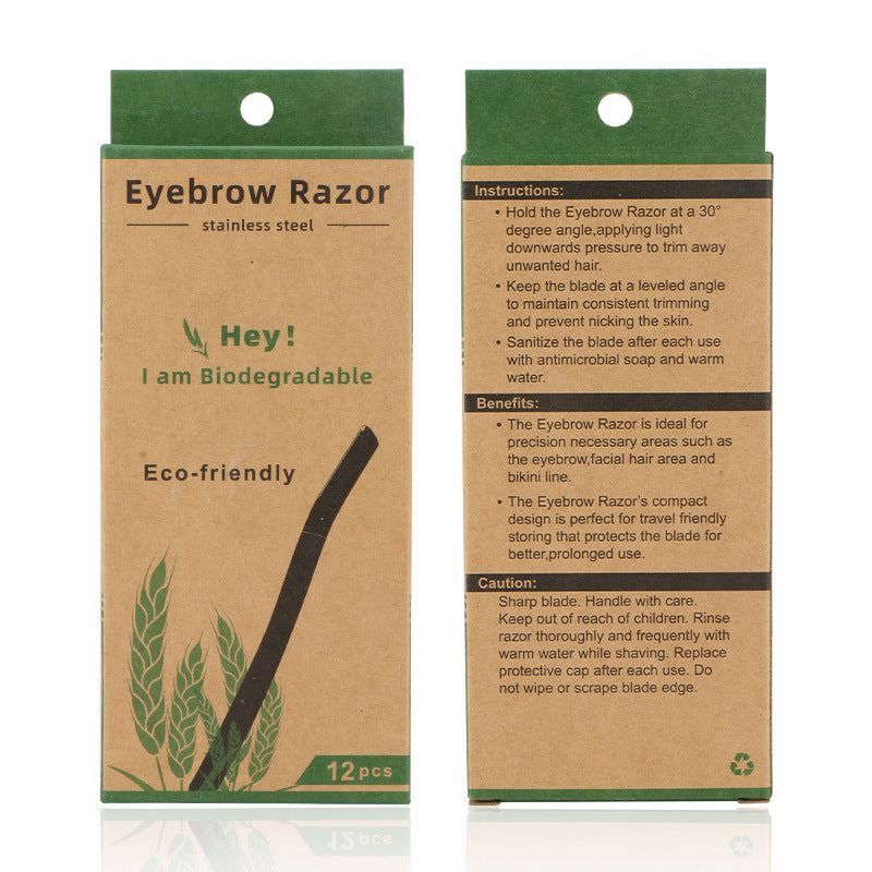 Wheat Straw Eyebrow Scraper fgfgr