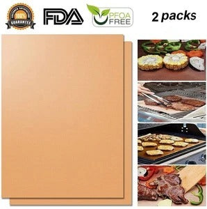 Reusable Non-Stick Barbeque Baking Sheets