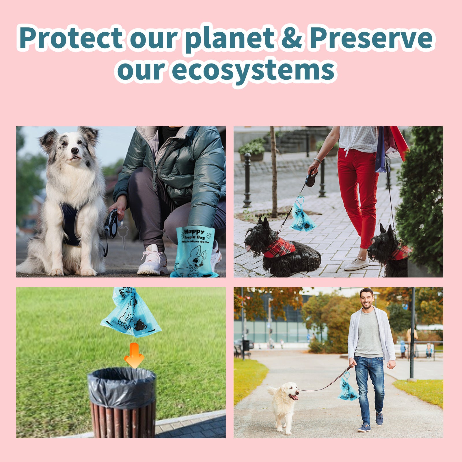 Eco-Friendly Biodegradable Poop Bag