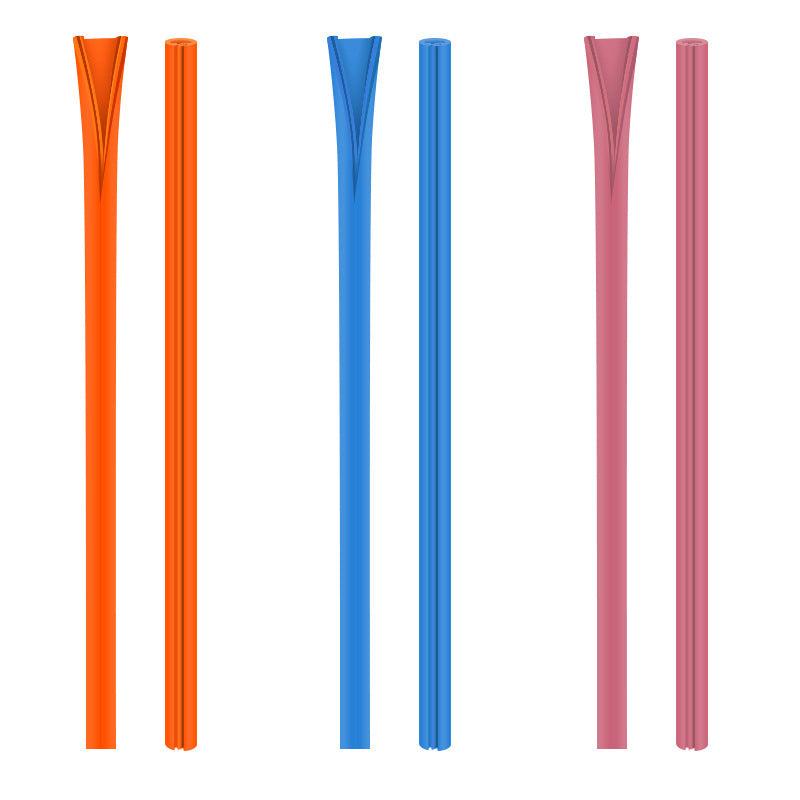 Reusable Silicone Buckle Straw