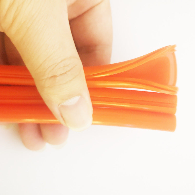 Reusable Silicone Buckle Straw